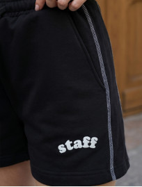 Spodenki Staff jul black logo
