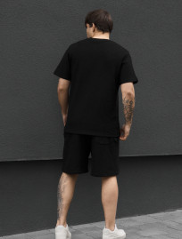 Komplet koszulka + spodenki Staff vic black