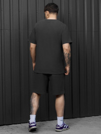 Komplet koszulka + spodenki Staff vic dark gray