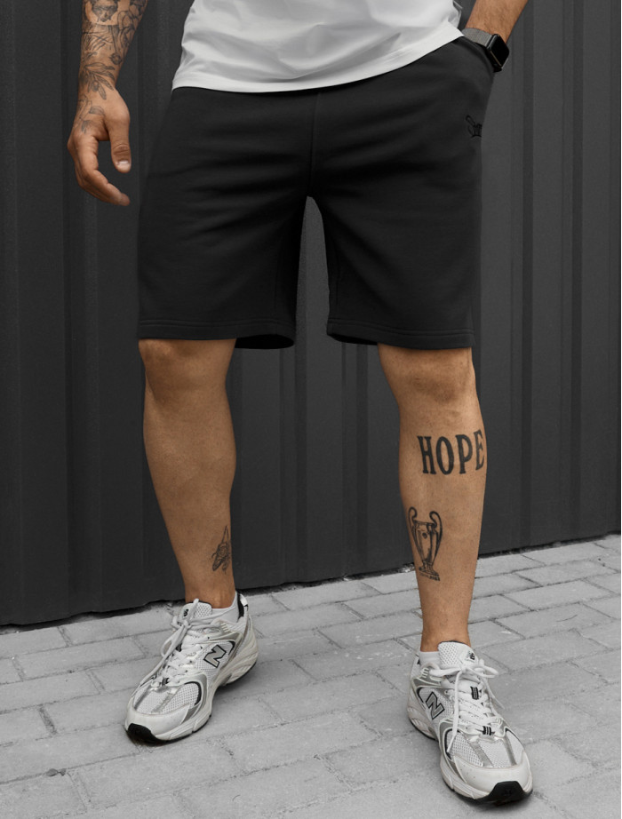 Spodenki Staff dje dark gray logo