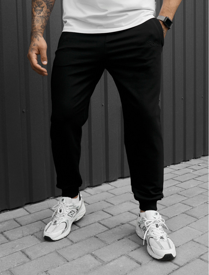 Spodnie dresowe Staff go logo black