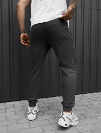 Spodnie dresowe Staff go logo gray