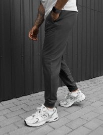 Spodnie dresowe Staff go logo gray