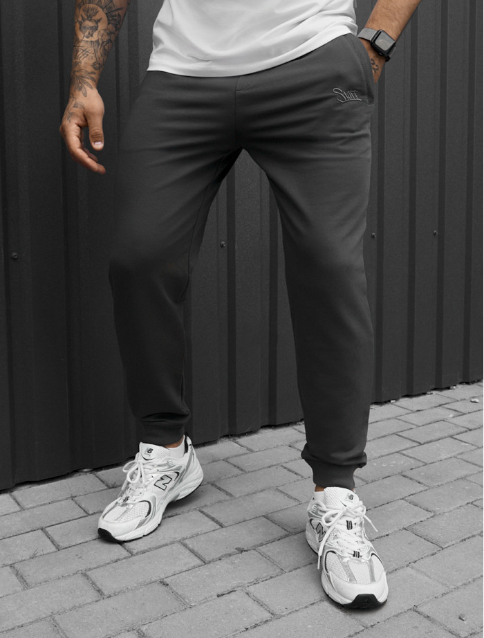 Spodnie dresowe Staff go logo gray