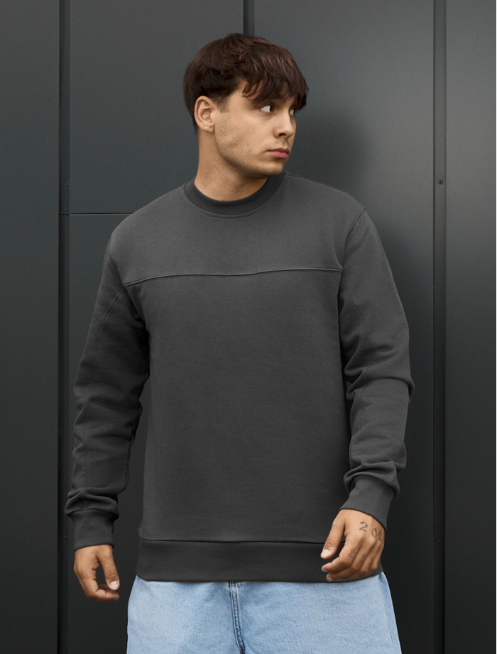 Bluza Staff basic dark gray