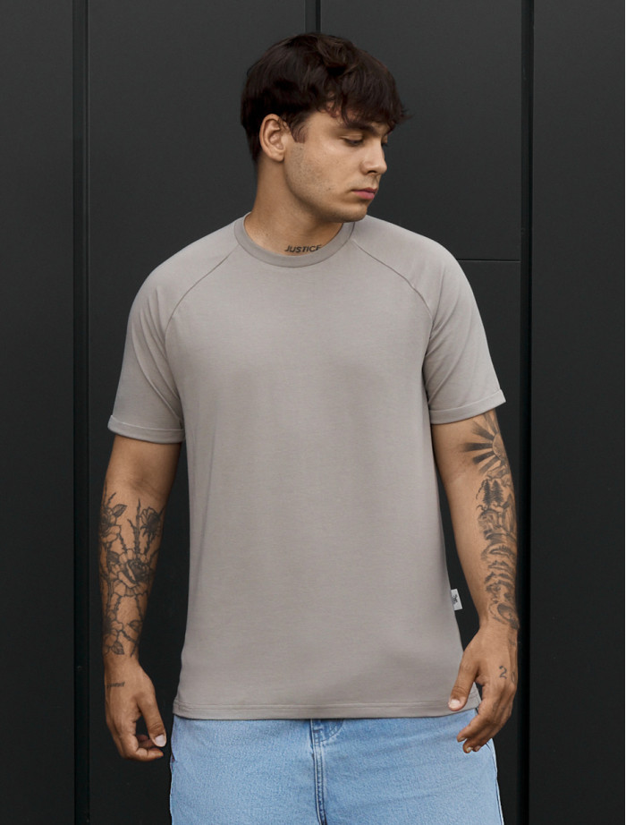 Koszulka Staff gray-beige