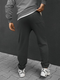 Spodnie dresowe Staff dexo dark gray