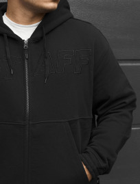 Bluza Staff zip logo black oversize