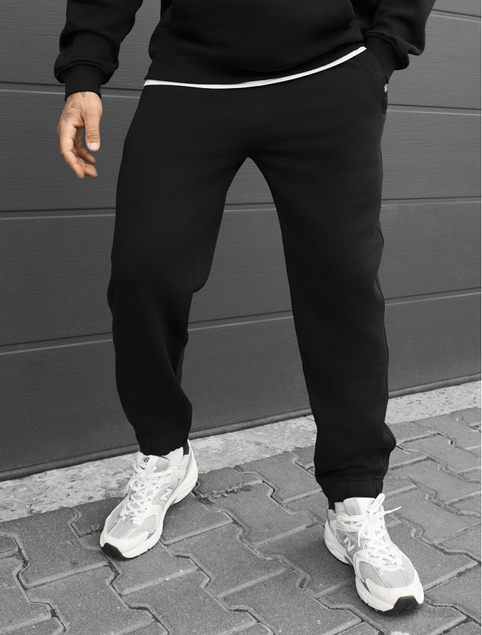 Spodnie dresowe Staff dexo black fleece