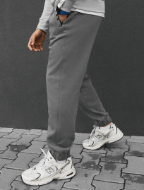 Spodnie dresowe Staff dexo gray fleece