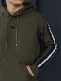 Komplet dresowy Staff interlock khaki