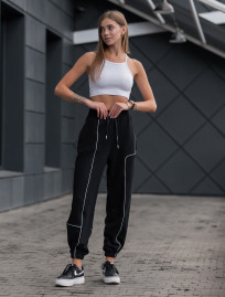 Damskie dresy sportowe Staff pra black