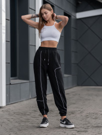 Damskie dresy sportowe Staff pra black