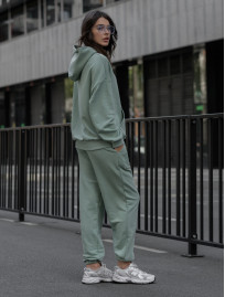 Damski dres sportowy Staff st light green oversize