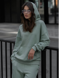 Damski dres sportowy Staff st light green oversize