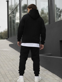 Dres Staff jax black oversize fleece