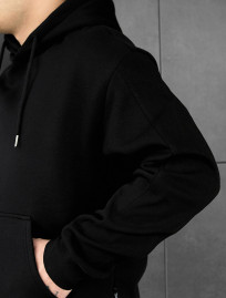 Dres sportowy Staff jax black oversize fleece