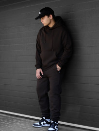 Dres Staff jax brown oversize fleece