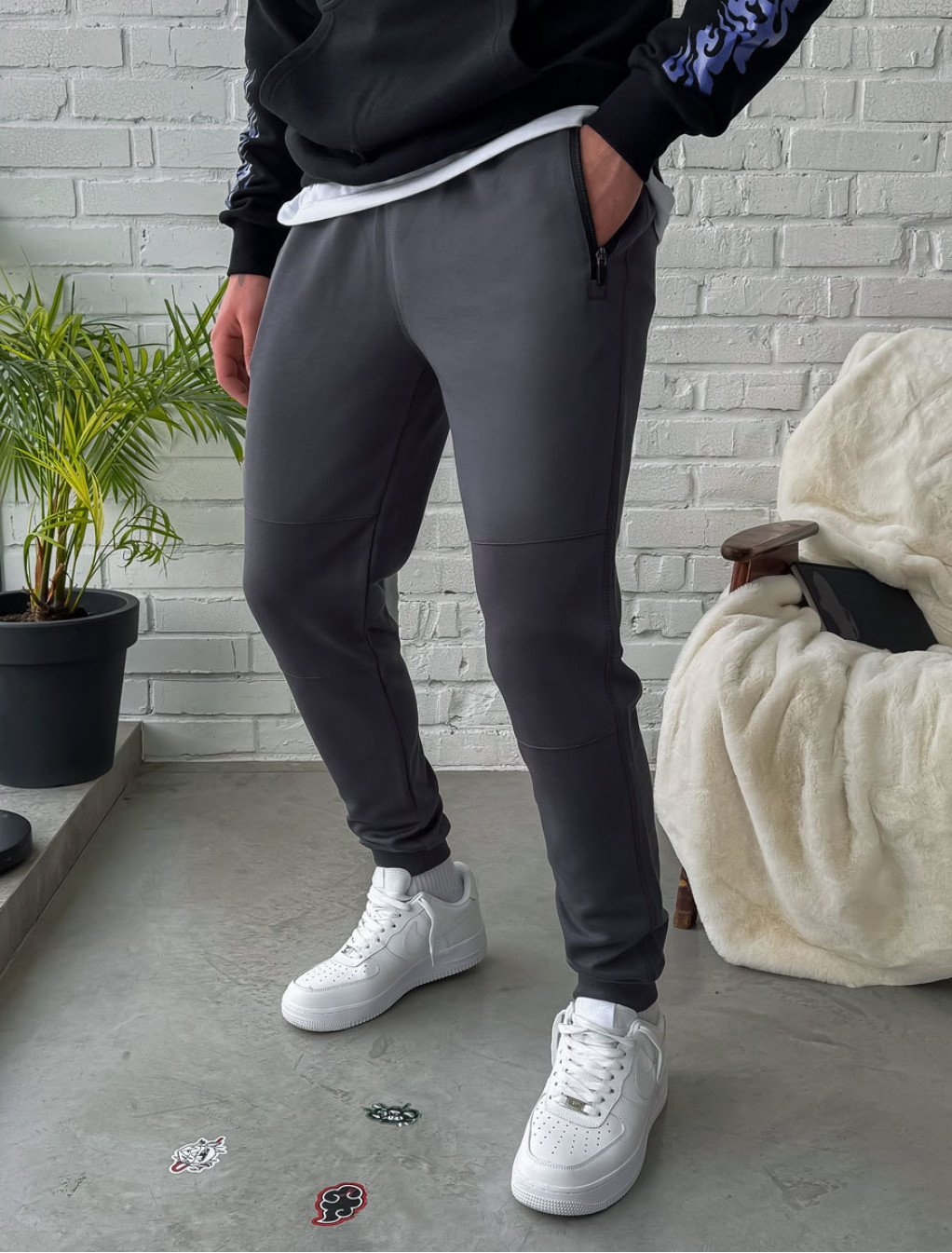 Dresy sportowe Staff gray zip