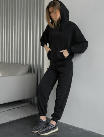 Damski dres sportowy Staff sa black oversize