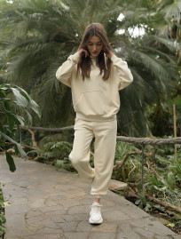 Damski dres sportowy Staff sa milk oversize