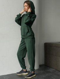 Damski dres sportowy Staff sa green oversize