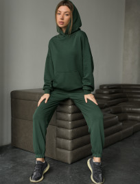 Damski dres sportowy Staff sa green oversize