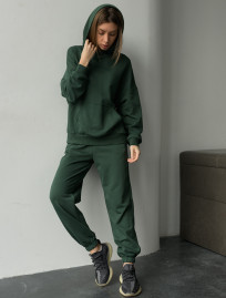 Damski dres sportowy Staff sa green oversize