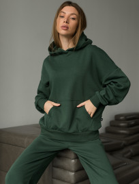 Damski dres sportowy Staff sa green oversize