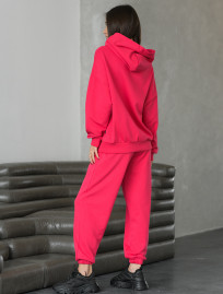 Damski dres sportowy Staff sa rich red oversize