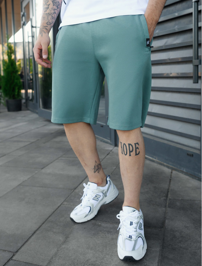 Spodenki Dzianinowe Staff wh turquoise