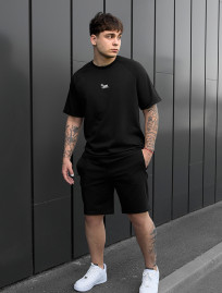 Komplet koszulka + spodenki Staff mb black