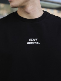 Letni komplet: koszulka + szorty Staff no black oversize