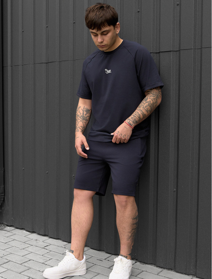 Komplet koszulka + spodenki Staff mb navy