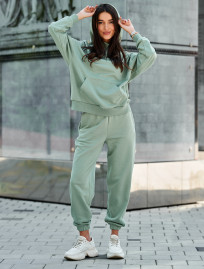 Damski dres sportowy Staff sai green oversize