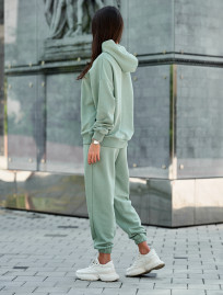 Damski dres sportowy Staff sai green oversize