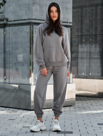 Damski dres sportowy Staff sai gray oversize