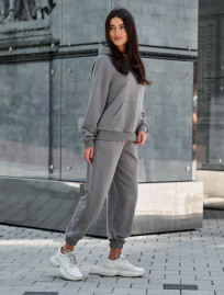 Damski dres sportowy Staff sai gray oversize