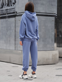 Damski dres sportowy Staff sai blue oversize