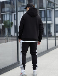 Dres Staff nox black & gray oversize fleece