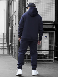 Dres Staff jax navy oversize fleece