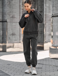 Damski dres Staff nexa dark gray oversize fleece