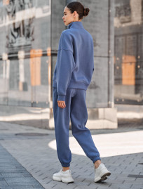 Damski dres Staff nexa blue oversize fleece