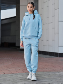 Damski dres Staff nexa light blue oversize fleece