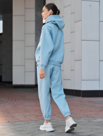 Damski dres Staff nexa light blue oversize fleece