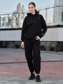 Damski dres Staff nexa black oversize fleece