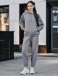 Damski dres Staff nexa gray oversize fleece