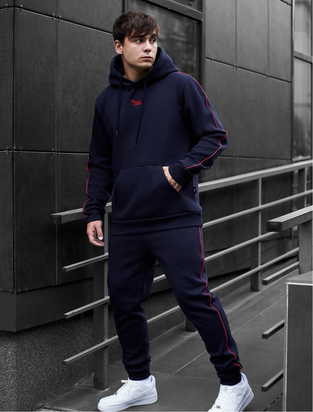 Dres Staff lu navy fleece