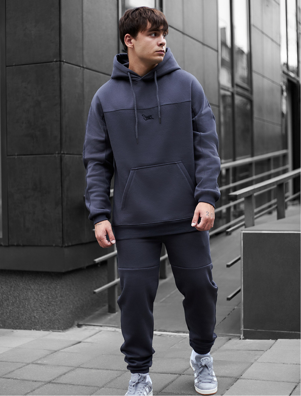 Dres Staff sa gray logo fleece