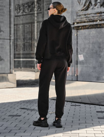 Damski dres Staff nix black oversize fleece